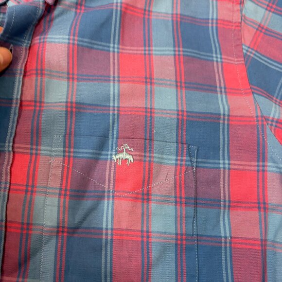 Brooks Brothers Regent Fit Supreme Cotton Original Polo Shirt Non-Iron sz L - Picture 4 of 8